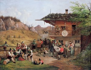 Tiro al bersaglio a Fischbachau presso il lago Schlier